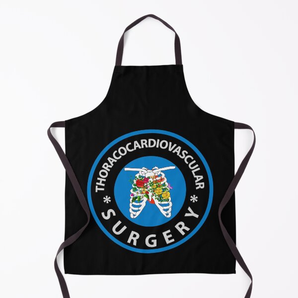 Item preview, thoracocardiovascular surgery logo. designed and sold by doctors-apparel.
