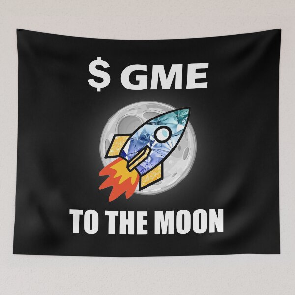 Item preview, GME to the moon designed and sold by AdoteE.