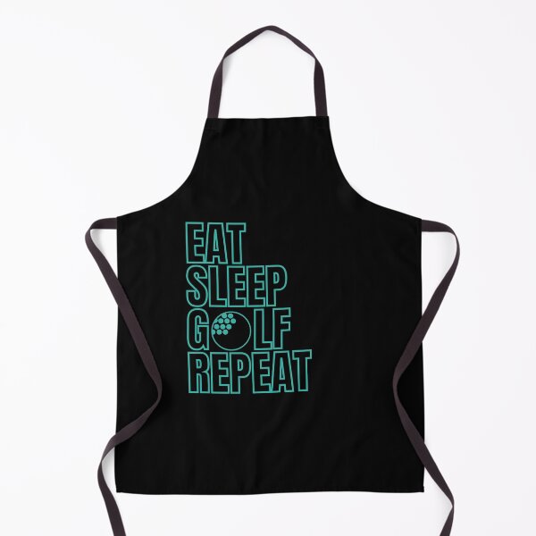 Item preview, Eat Sleep Golf Repeat designed and sold by Rhu Creations.