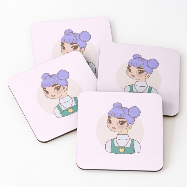 Item preview, Kawaii Space Buns Girl designed and sold by doodella.