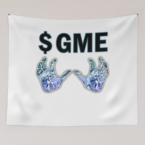 Item preview, $GME diamond hands designed and sold by AdoteE.