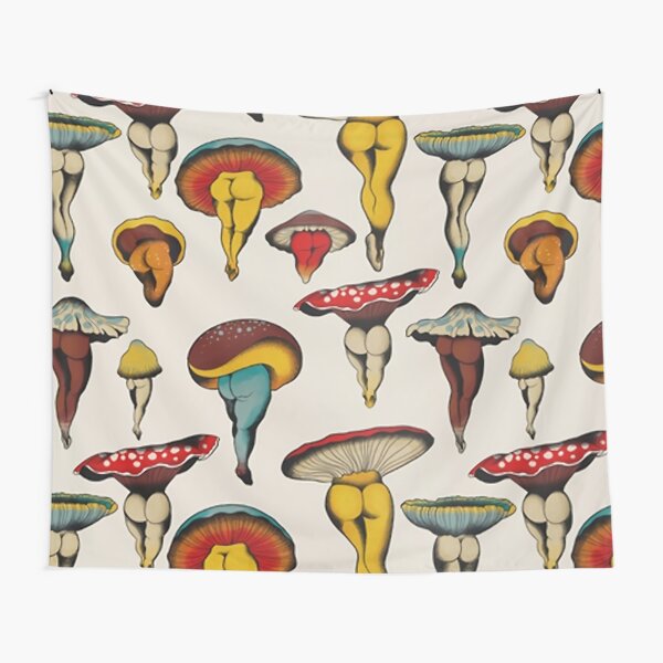 Mushrooms Tapestry