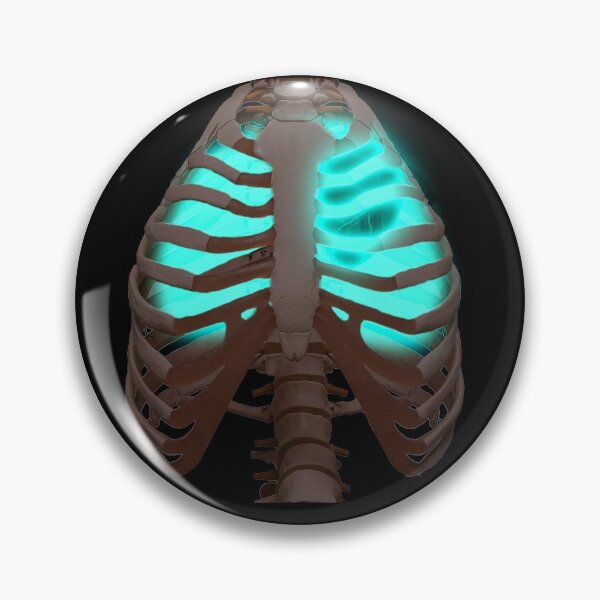 Item preview, Glowing heart in ribcage designed and sold by Stephan Clarke.