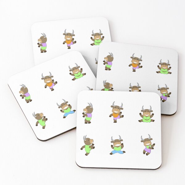 Item preview, Small dancing oxes designed and sold by lantica.