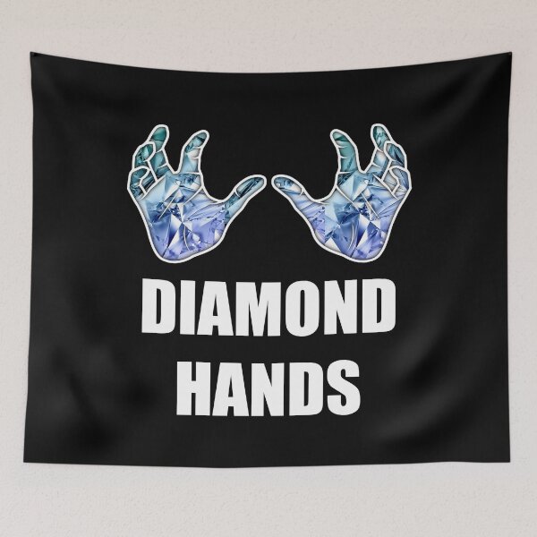 Item preview, $GME diamond hands designed and sold by AdoteE.