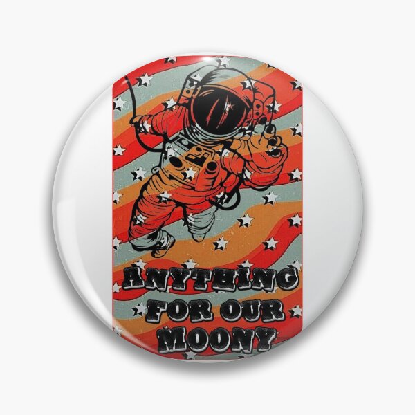 Item preview, MÁS VENDIDO Cualquier cosa para nuestro astronauta lunático Levitating Quote designed and sold by Gawop.