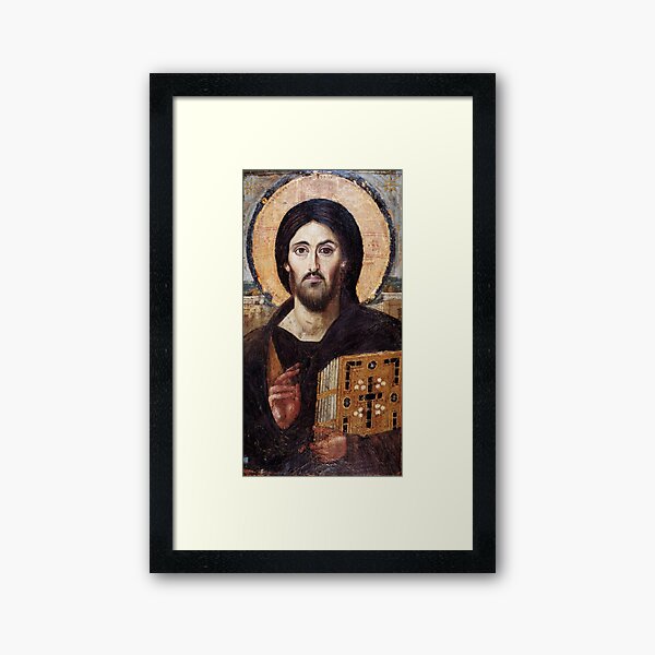 Vista previa del artículo con la obra «Cristo Pantokrator (Sinaí)», diseñado y vendido por Beltschazar.