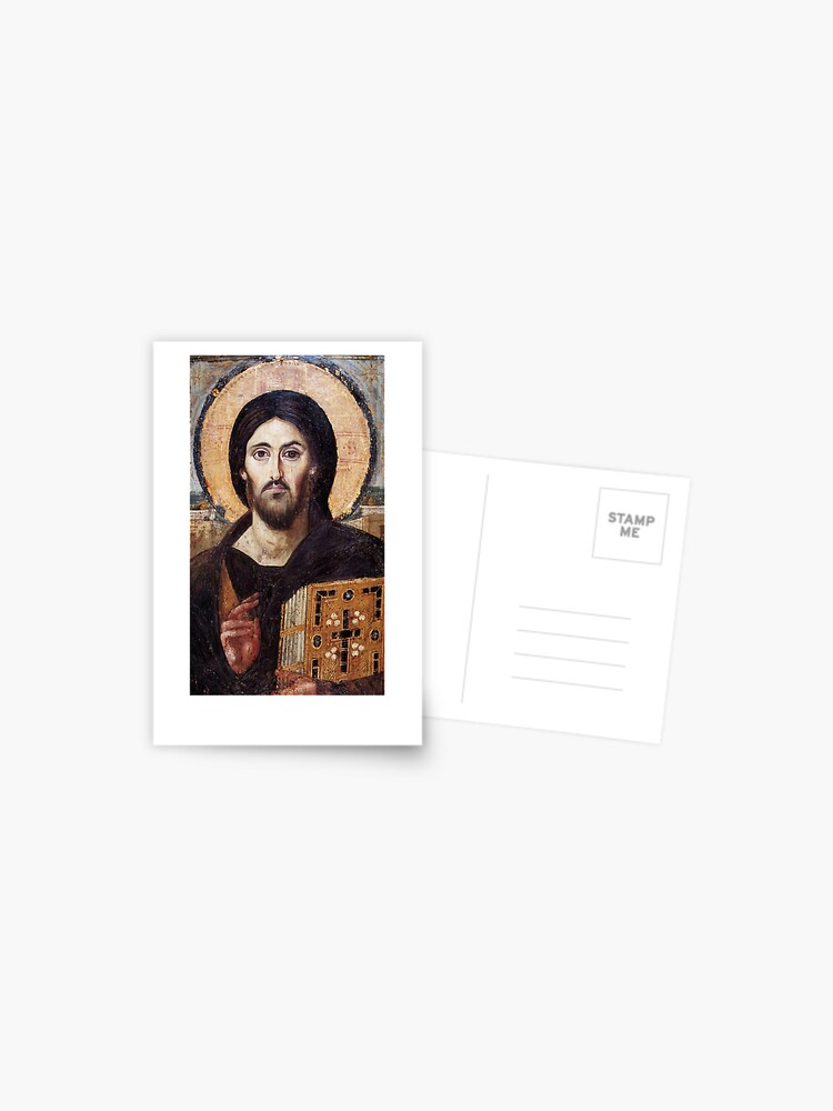 Thumbnail 1 of 2, Postcard, Christ the Pantokrator (Sinai) designed and sold by Beltschazar.