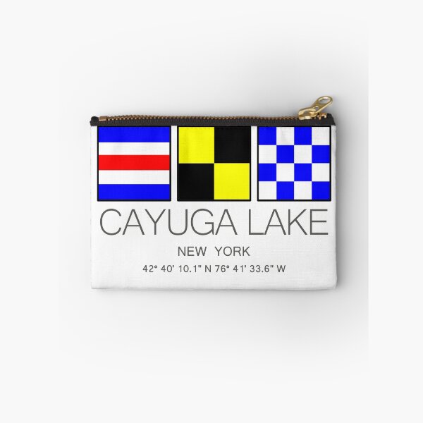 Item preview, Cayuga Lake New York Nautical Flag Art Wall Decor Cabin designed and sold by DESTINATIONS DECAL.