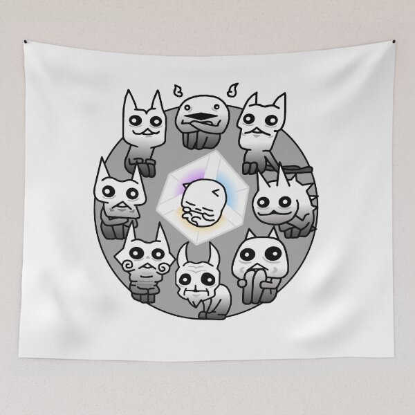 Item preview, Battle Cats Nekoluga Mural designed and sold by PepperySalmon.