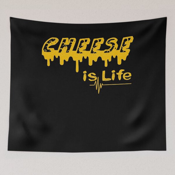 Item preview, El queso es vida designed and sold by sarah-hbm.