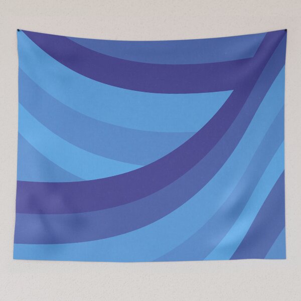 Item preview, Retro Pattern in Blue Design 556 designed and sold by Artnigel.
