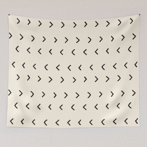 Item preview, Mud Cloth Arrowheads // Cream designed and sold by The Wellington Boot.