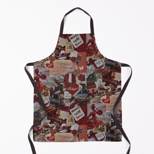 Item preview, Red Grunge Aesthetic Collage designed and sold by hearted.