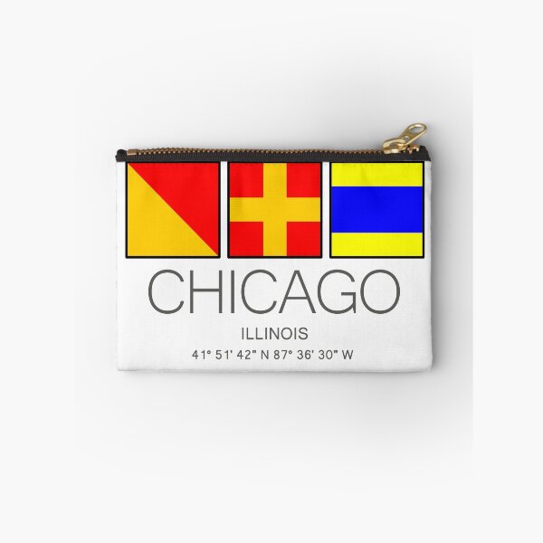 Item preview, Chicago Illinois ORD Nautical Flag Art Wall Decor Lake Boat designed and sold by DESTINATIONS DECAL.
