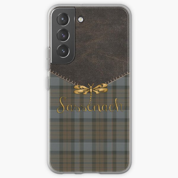 Leather and tartan - Sassenach Samsung Galaxy Soft Case
