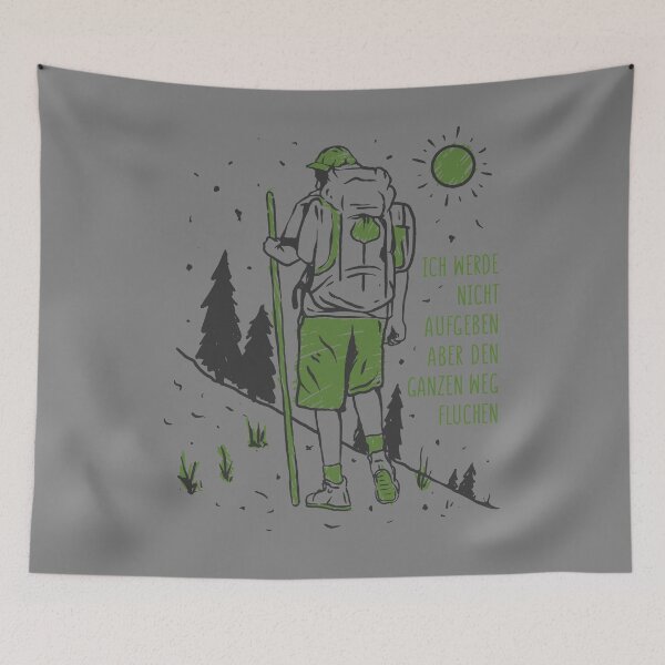 Item preview, Ich Werde nicht aufgeben aber den ganzen weg fluchen designed and sold by JuiceDesign.