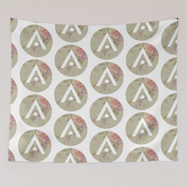 Item preview, Green floral Aveda logo designed and sold by Dalaura.
