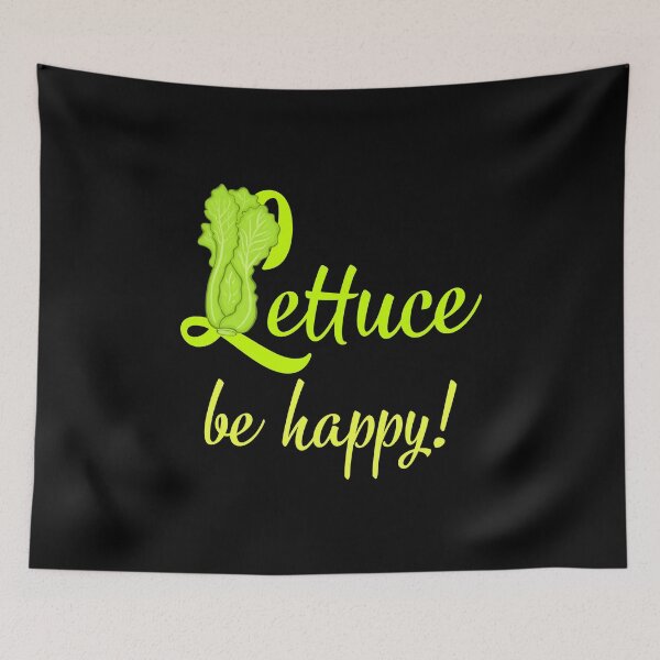 Item preview, lettuce be happy. vegetable eating campaign designed and sold by doctors-apparel.