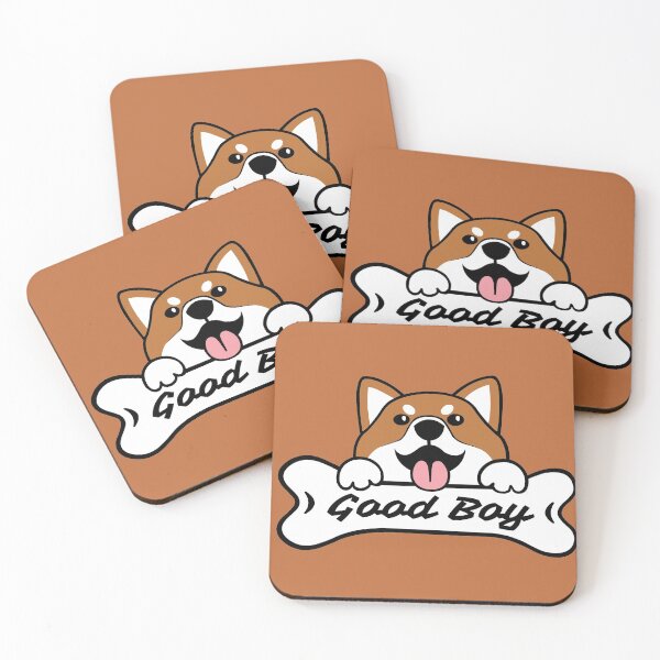 Item preview, good boy good dog with bone designed and sold by VinBasis.