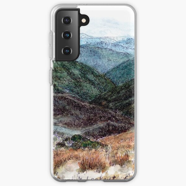 Australian Scene - Dannys Lookout - Great Alpine Road, Vic, Aus Samsung Galaxy Soft Case