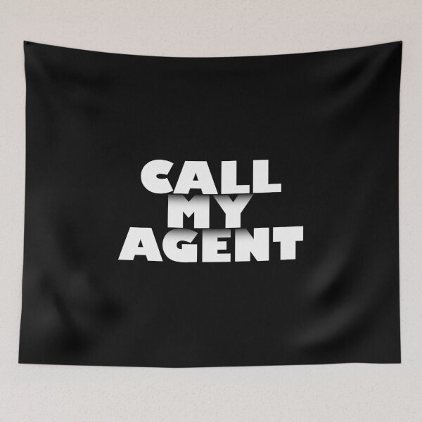 Item preview, Call My Agent  designed and sold by VikiQuick.
