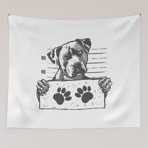 Item preview, Mug shot of dog Staffordshire Bull Terrier designed and sold by DerSenat.