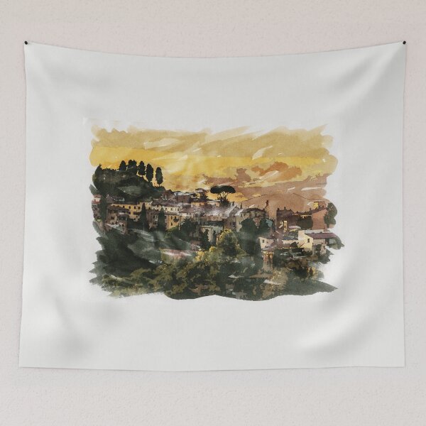 Item preview, Tuscany Italy Historic Countryside treasures considered one of a kind worldwide designed and sold by Naumovski.