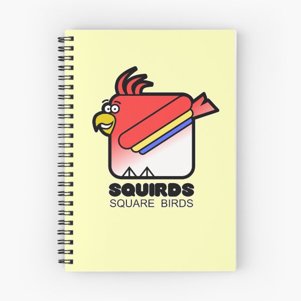 Item preview, Fun Graphic Parrot Retro Squirds Yellow designed and sold by Quooki.