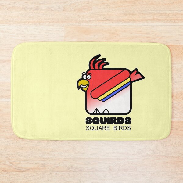 Item preview, Fun Graphic Parrot Retro Squirds Yellow designed and sold by Quooki.