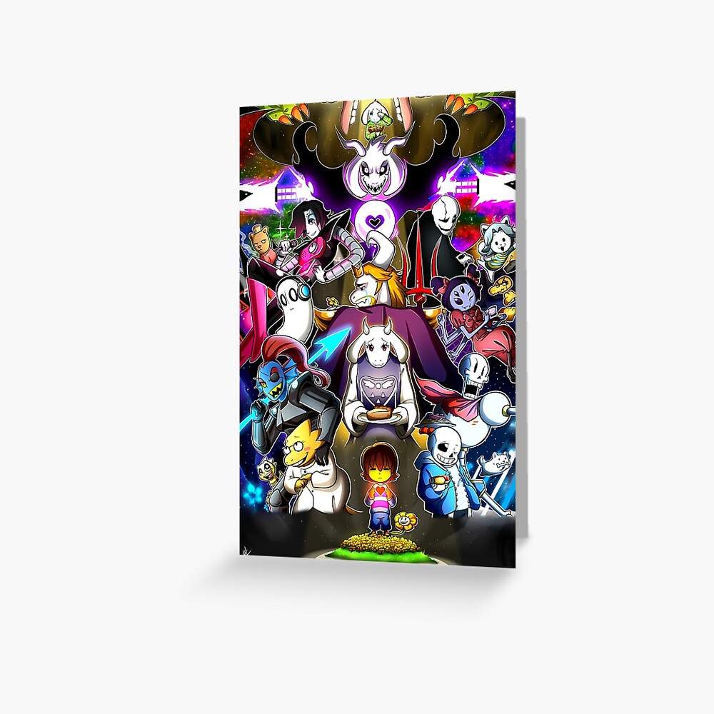 Chibi Undertale Characters | Greeting Card