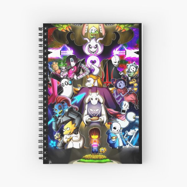 Fan Art Spiral Notebooks Redbubble - roblox one shots crazy psycho kolby x tobi murder mystery 2