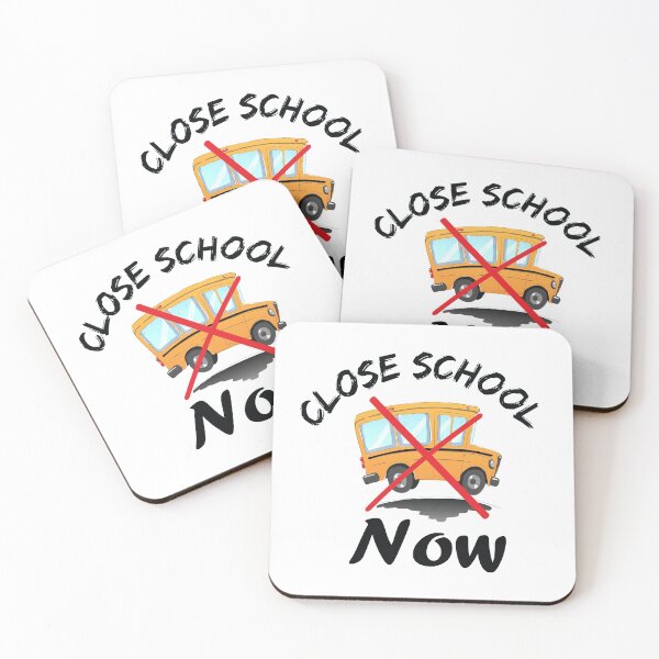 Item preview, Close school now  designed and sold by Yassine Mabchour.