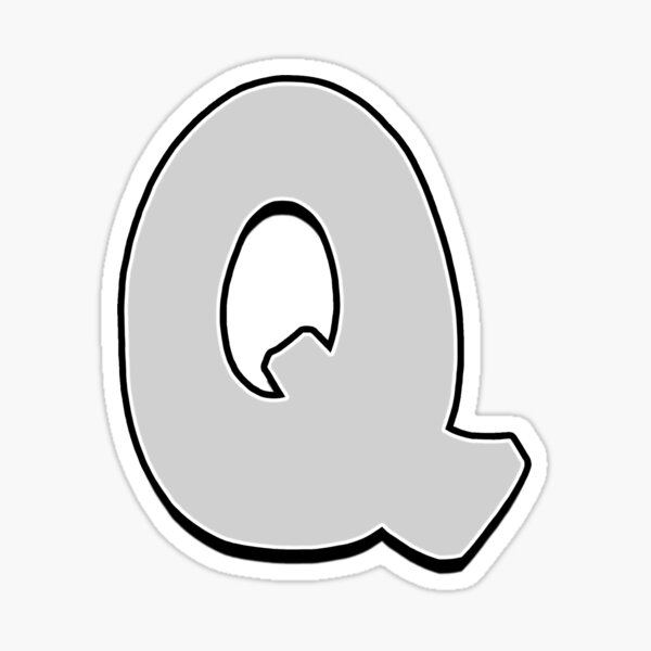 Letter Q Sticker