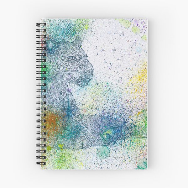 Item preview, PANTHER watercolor and pencil portrait .1 designed and sold by lautir.