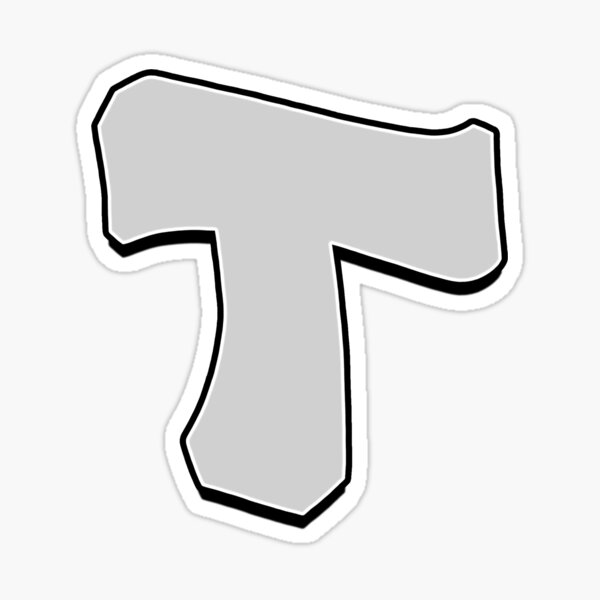 Letter T Sticker