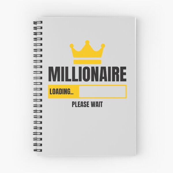 Item preview, 'Millionaire Loading Please Wait' Business & Entrepreneurship Motivational designed and sold by DailyDrive.