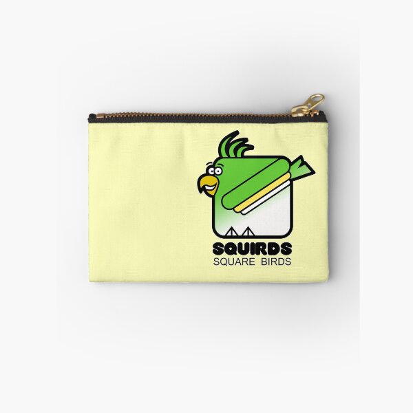 Item preview, Fun Graphic Retro Square Bird Parakeet Squirds Yellow designed and sold by Quooki.