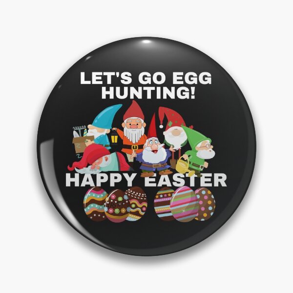 Item preview, EASTER EGG, HUNTER, HAPPY EASTER, GNOME, DWARF,  designed and sold by R B Chrystal.