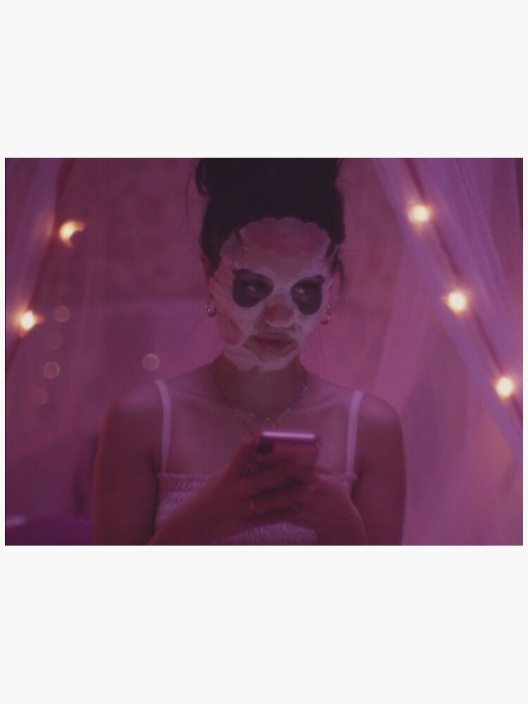 "Maddy (Alexa Demie) from euphoria with face mask " Sticker for Sale by