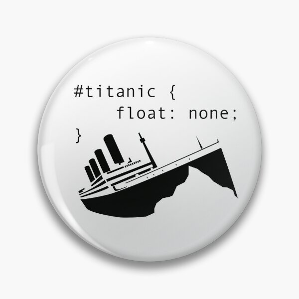 Item preview, Titanic in CSS computer code designed and sold by abbotsford.