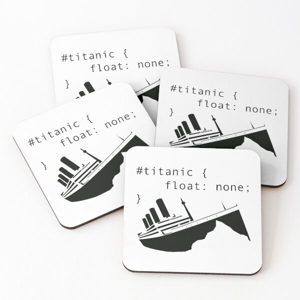Item preview, Titanic in CSS computer code designed and sold by abbotsford.