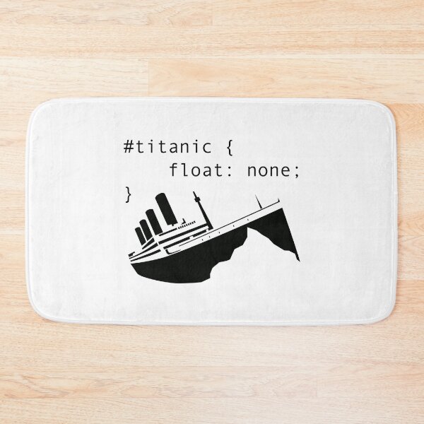 Item preview, Titanic in CSS computer code designed and sold by abbotsford.