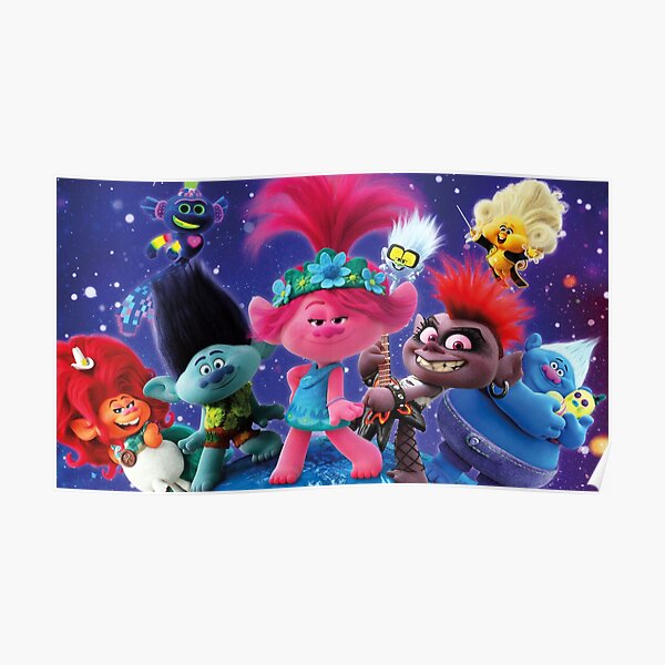 Trolls World Tour Posters Redbubble