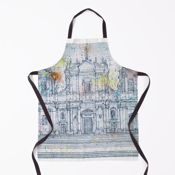 Artikelvorschau, NOTO Kathedrale - SIZILIEN - ITALIEN - Aquarell- und Bleistiftporträt entworfen und verkauft von lautir.