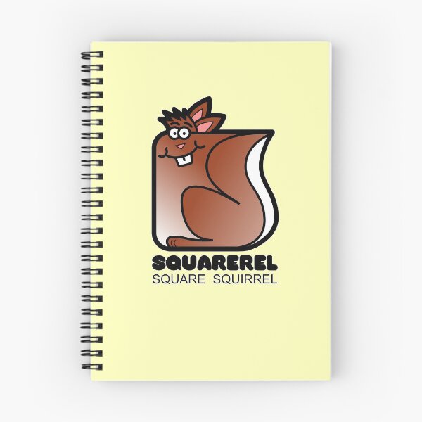 Item preview, Fun Graphic Retro Square Squirrel Squarerel Yellow designed and sold by Quooki.