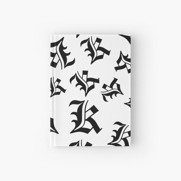 K – Old English Initial Black Letter K Art Print for Sale by Typeglyphs