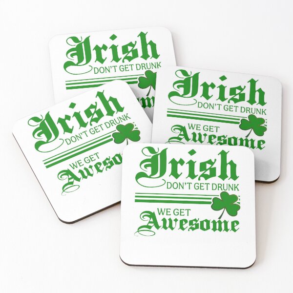 Item preview, Irish Don't Get Drunk We Get Awesome Funny St Patricks Day 2021 designed and sold by BiancaMoss51.