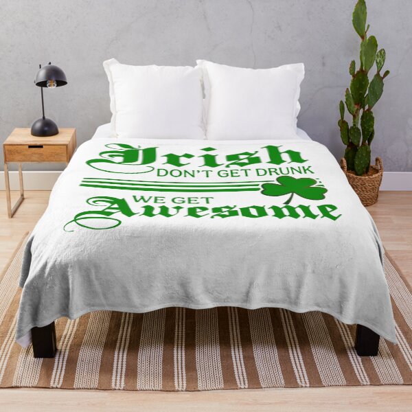 Item preview, Irish Don't Get Drunk We Get Awesome Funny St Patricks Day 2021 designed and sold by BiancaMoss51.