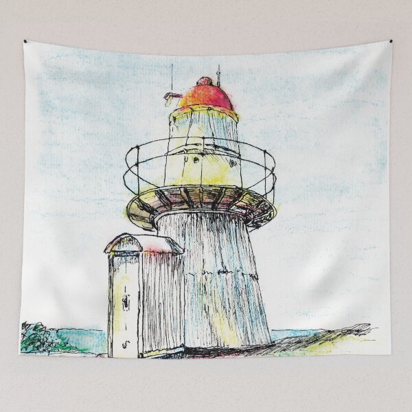 Item preview, Australian Scene - Lighthouse - Cooktown, Qld, Aus designed and sold by Anne Huth.